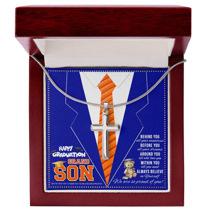 JGF Jewelry Gifts for Family Kinder Grandson Graduation Card For Kids