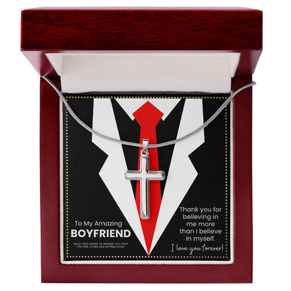 JGF Jewelry Gifts for Family Sterling Silver Celtic Cross Pendant For Men