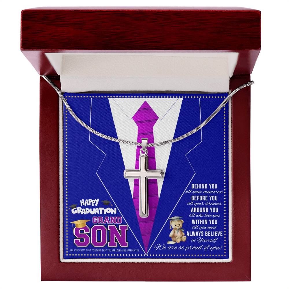 JGF Jewelry Gifts for Family Kindergrad Graduation Card Grandson