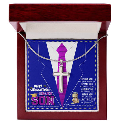 JGF Jewelry Gifts for Family Kindergrad Graduation Card Grandson