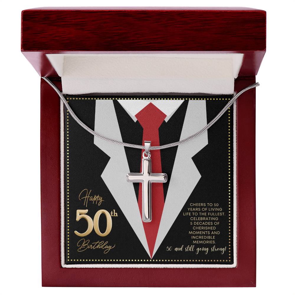 JGF Jewelry Gifts for Family 50 year Birthday Gifts For Men