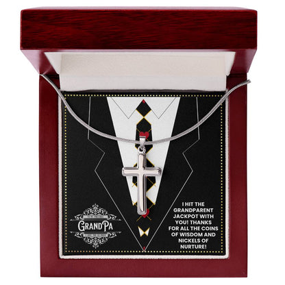 JGF Jewelry Gifts for Family Poker Lovers Gifts For Men Unique Grandpa Gifts for 70th Birthday