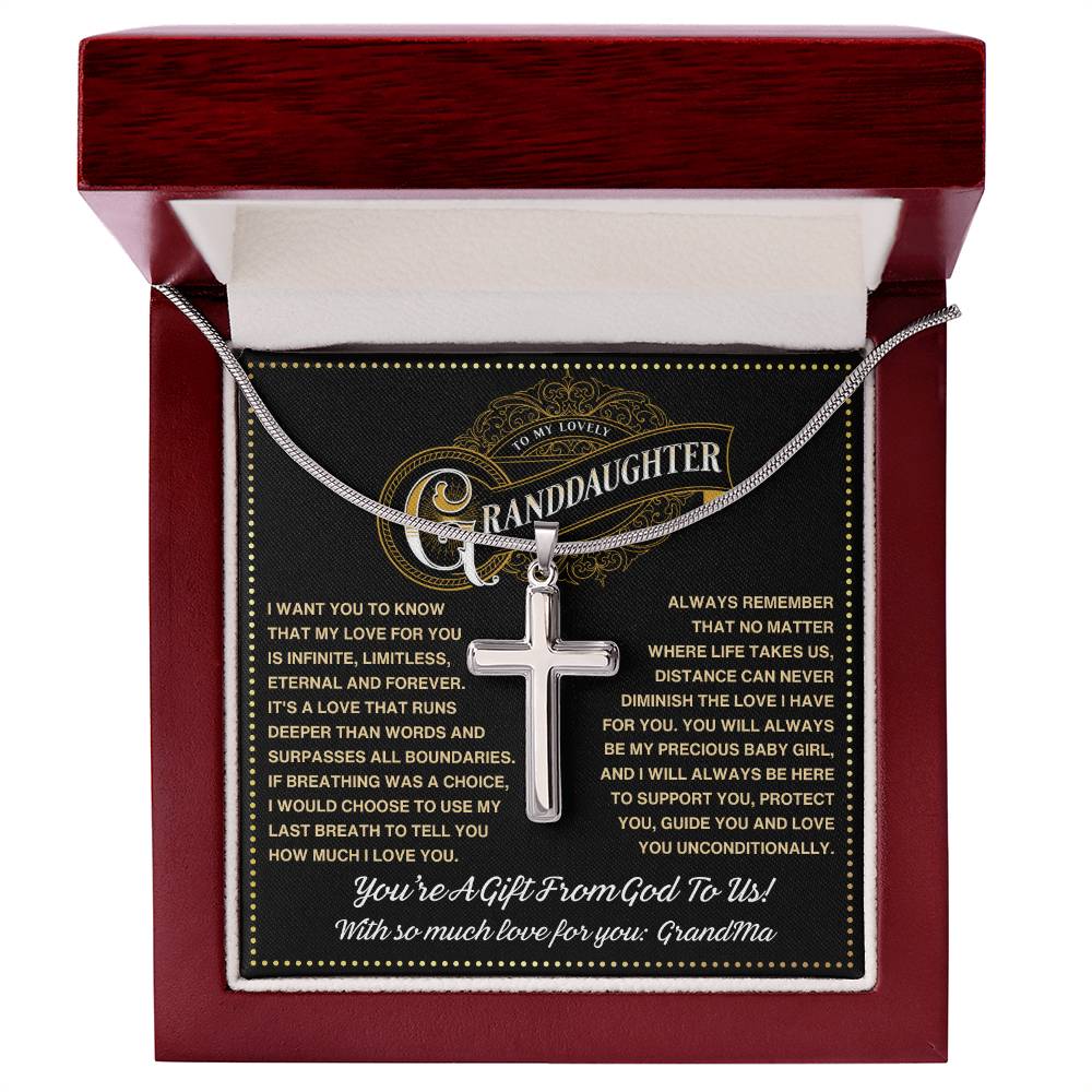 JGF Jewelry Gifts for Family To My Lovely GrandDaughter From GrandMa