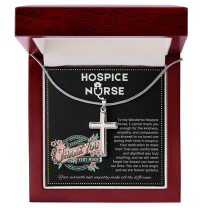 JGF Jewelry Gifts for Family To My Hospice Nurse Thank You