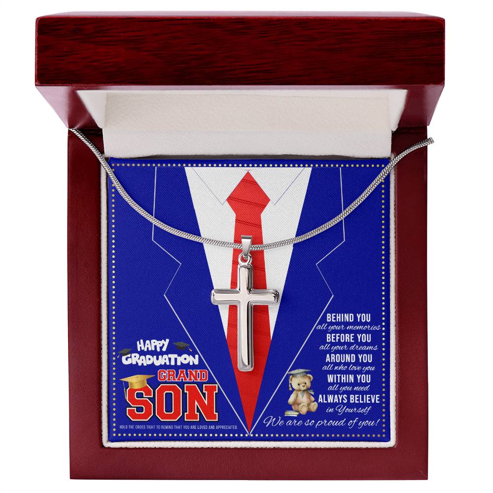 JGF Jewelry Gifts for Family Senior High Graduation Grandson For Boys