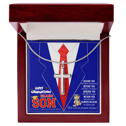 JGF Jewelry Gifts for Family Senior High Graduation Grandson For Boys