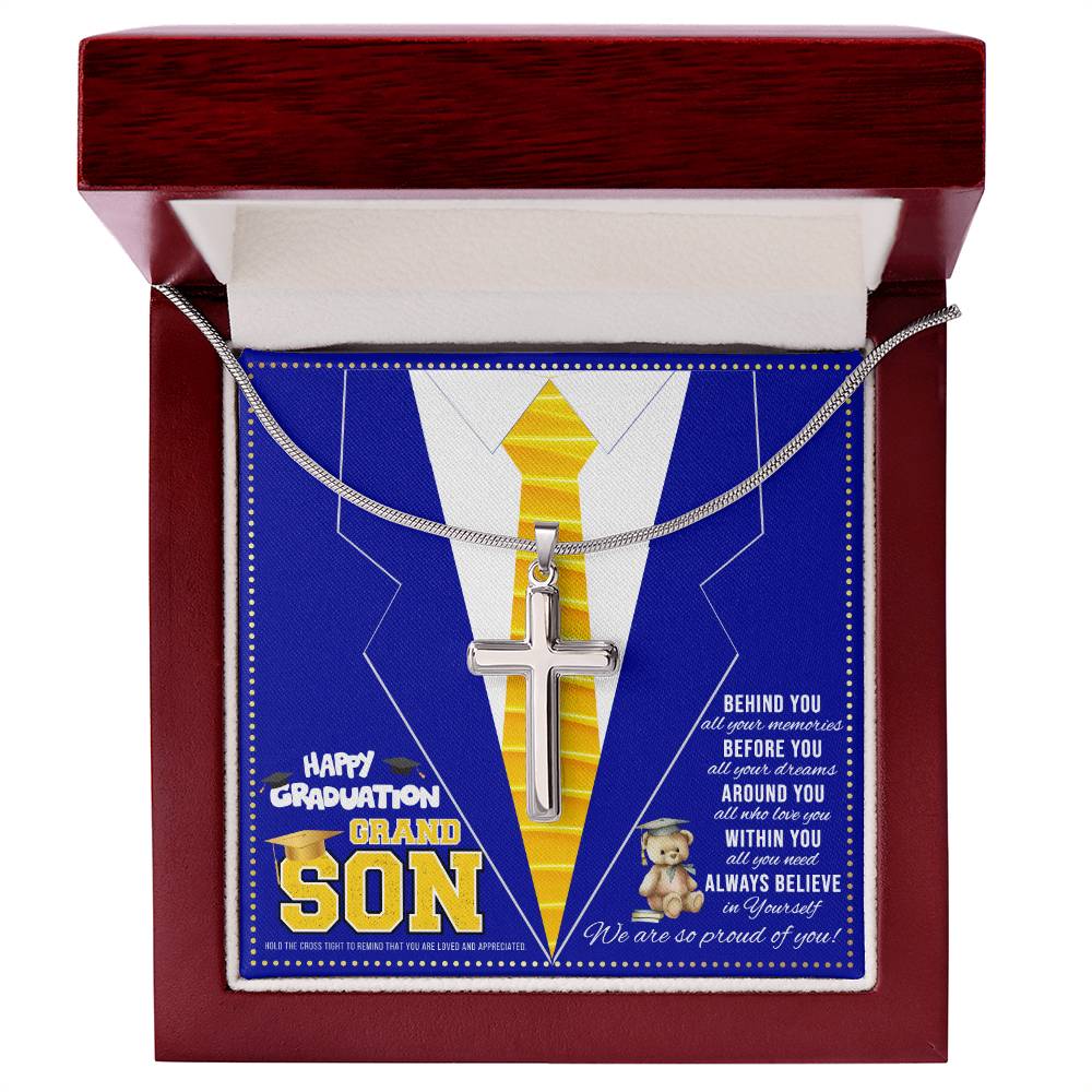 JGF Jewelry Gifts for Family 8th Grade Graduation Gift Grandson