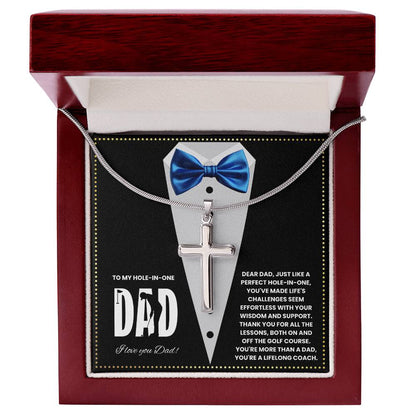 JGF Jewelry Gifts for Family Golfer Dad Birthday Golf Gifts From Daughter