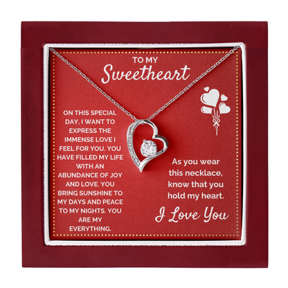 JGF Jewelry Gifts for Family I Think I Love You Card For My Sweetheart