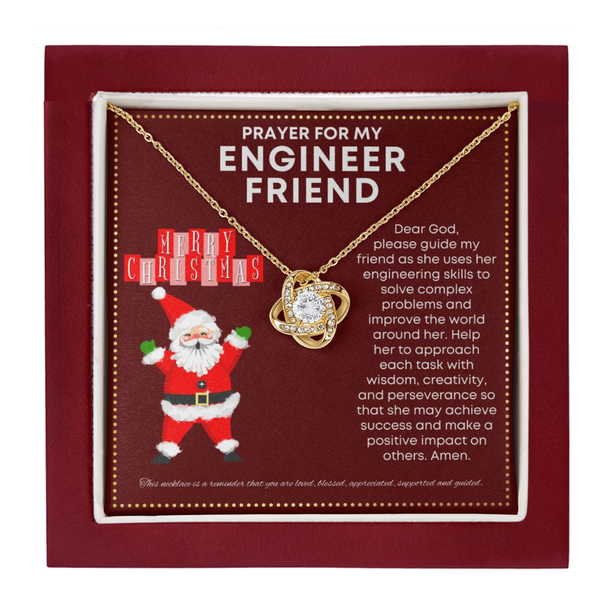 JGF Jewelry Gifts for Family Gift For Engineer Friend BFF Gifts For Women Adult Female Coworker