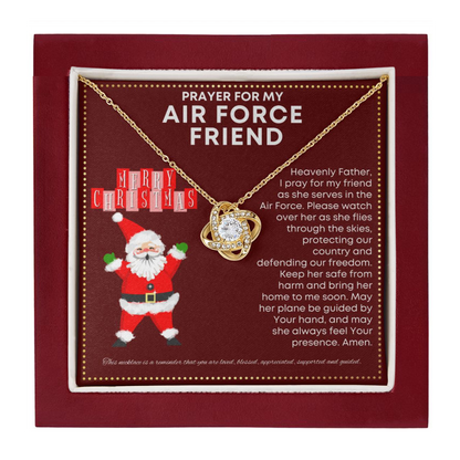 JGF Jewelry Gifts for Family Prayer For My Air Force Friend