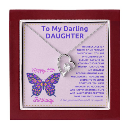 JGF Jewelry Gifts for Family 15 Year Old Daughter 15th Birthday Gift