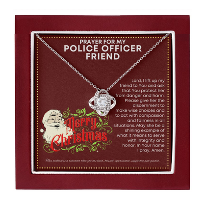 JGF Jewelry Gifts for Family Gift For My Female Police Office Friend