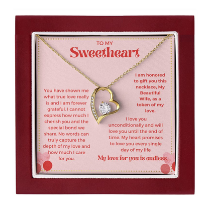 JGF Jewelry Gifts for Family To My Beautiful Future Wife Necklace