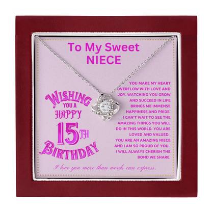 JGF Jewelry Gifts for Family Happy Birthday 15th Niece For Teen Girls From Aunt