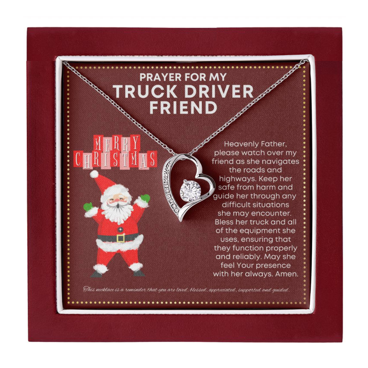 JGF Jewelry Gifts for Family Tow Truck Driver Gifts For Men From Friend For Christmas