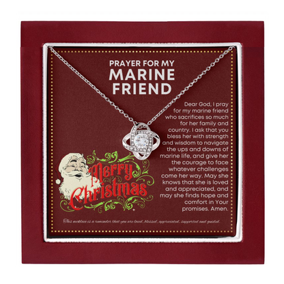 JGF Jewelry Gifts for Family I Love My Marine Friend
