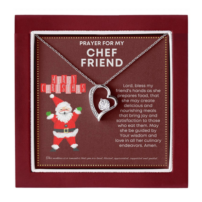 JGF Jewelry Gifts for Family Gifts for Chef Friend Necklace