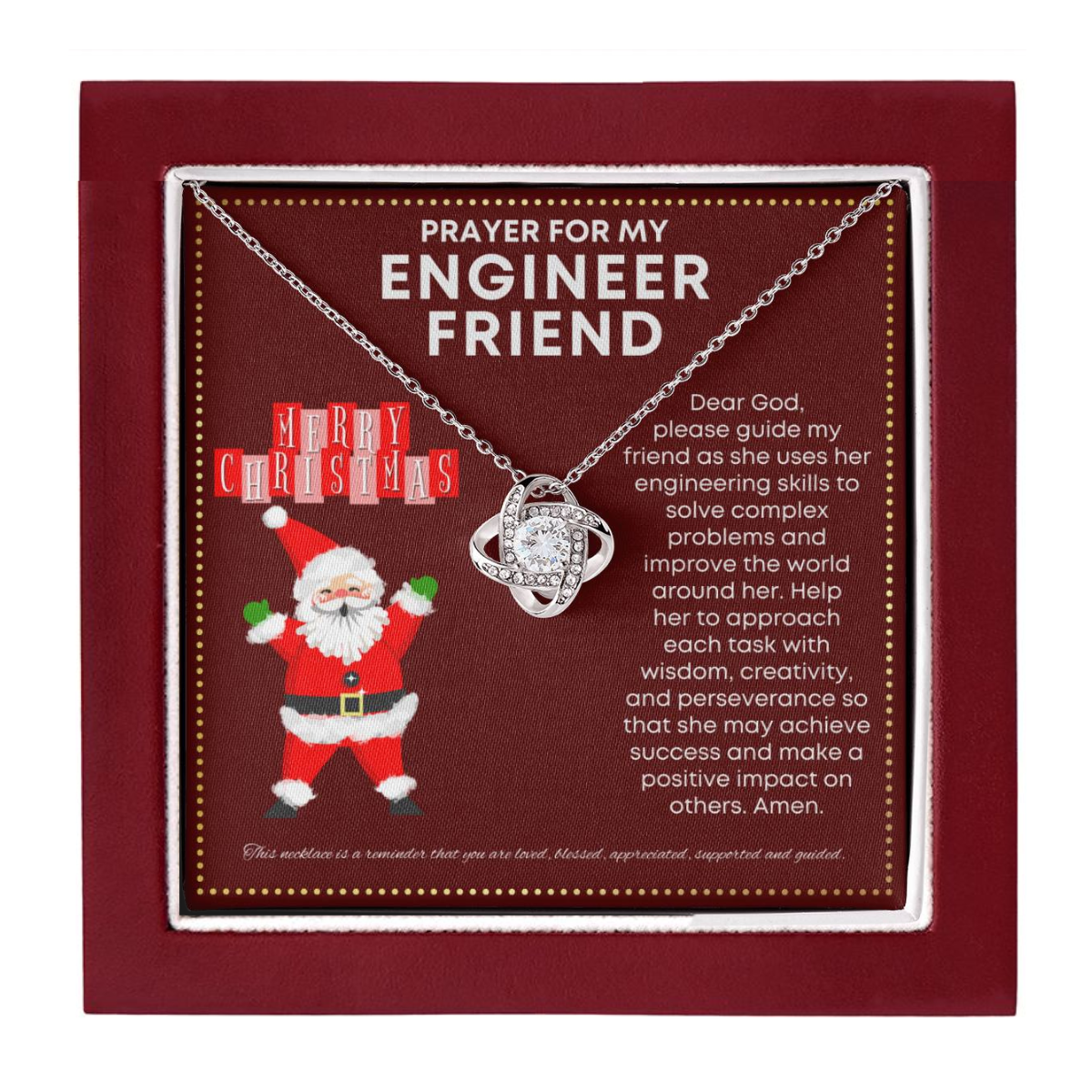 JGF Jewelry Gifts for Family Gift For Engineer Friend BFF Gifts For Women Adult Female Coworker