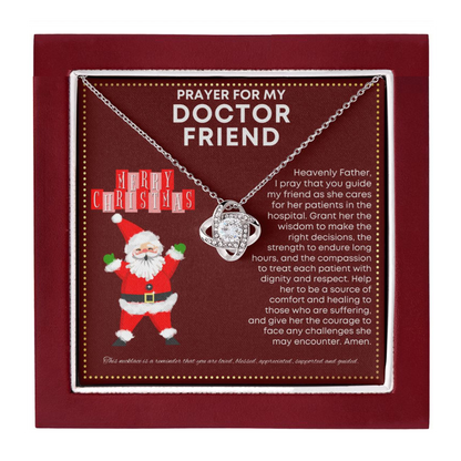 JGF Jewelry Gifts for Family Prayer For My Doctor Friend