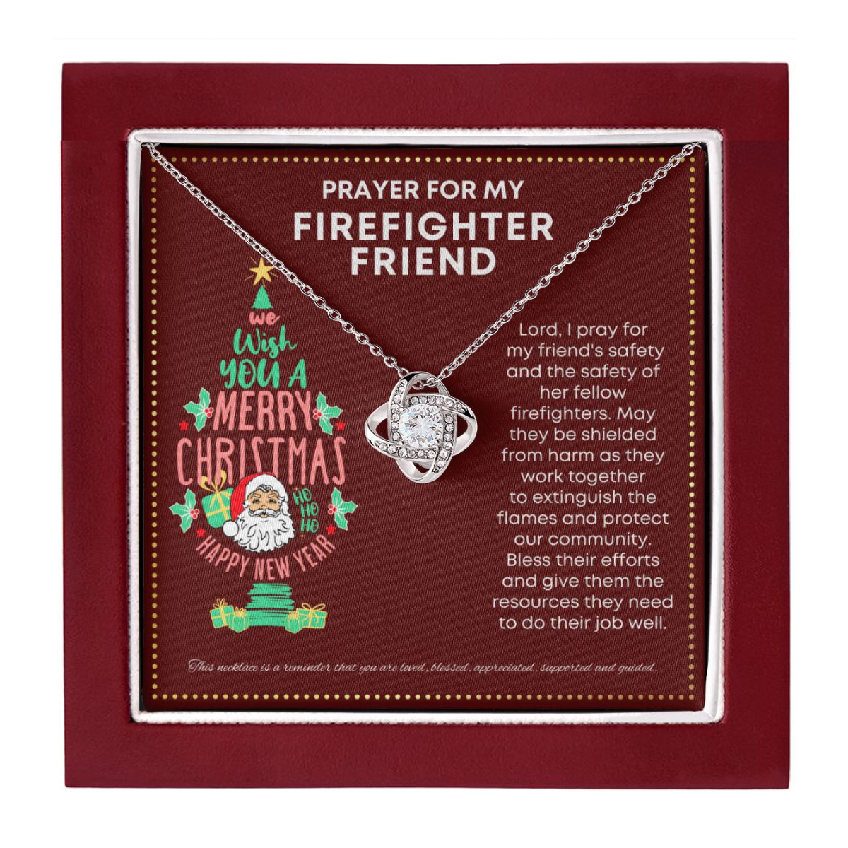 JGF Jewelry Gifts for Family Gift for Firefighter Friend
