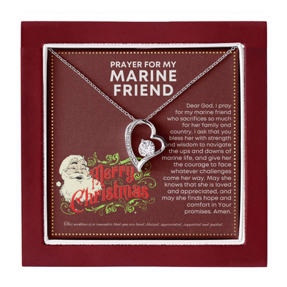 JGF Jewelry Gifts for Family My Friend Is A Marine I Love My Marine Boy Friend