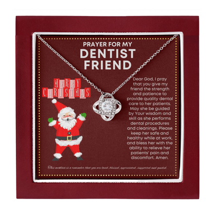 JGF Jewelry Gifts for Family Prayer For My Dentist Friend