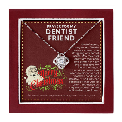 JGF Jewelry Gifts for Family Prayer For My Dentist Friend