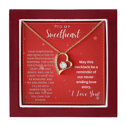 JGF Jewelry Gifts for Family Valentine's Day Card For My Wife