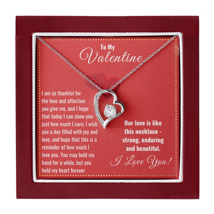 JGF Jewelry Gifts for Family Valentine's Day Greeting Card For Her