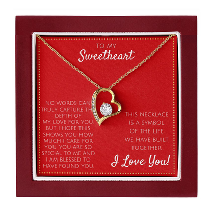 JGF Jewelry Gifts for Family To My Soulmate Necklace For Women