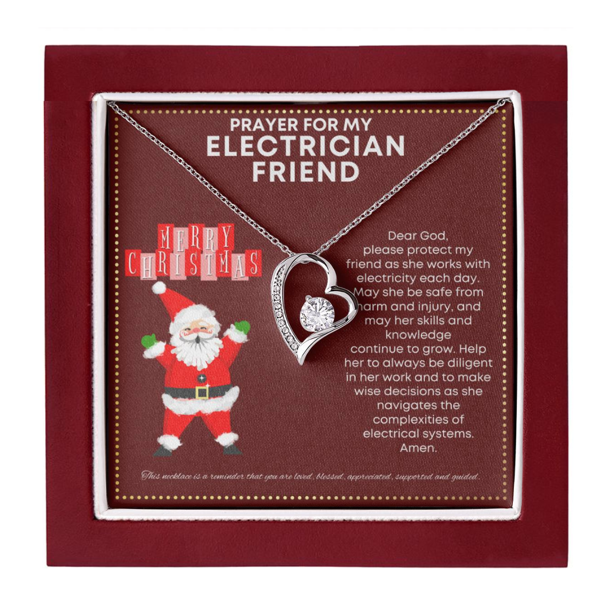 JGF Jewelry Gifts for Family Electrical Gifts For Electrician Friend