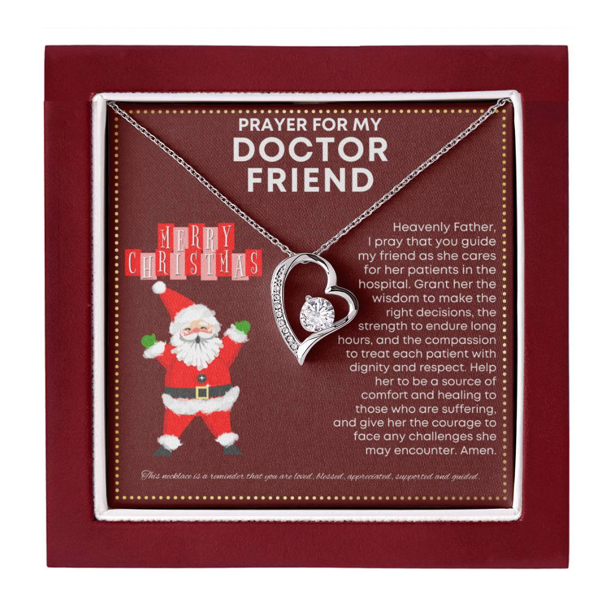 JGF Jewelry Gifts for Family My Friend Is A Doctor Gift Ideas for Christmas