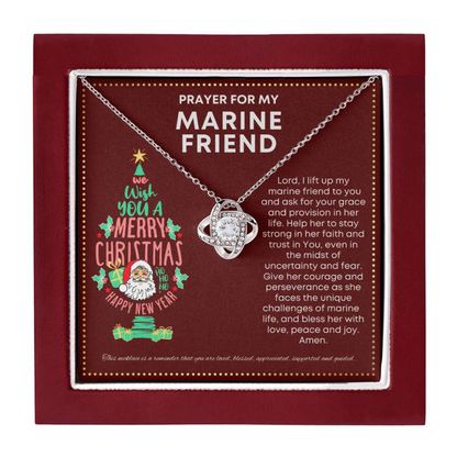 JGF Jewelry Gifts for Family Prayer For My Marine Friend