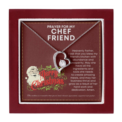 JGF Jewelry Gifts for Family Gifts for Chef Teacher Friend Simple Heart Necklaces For Women