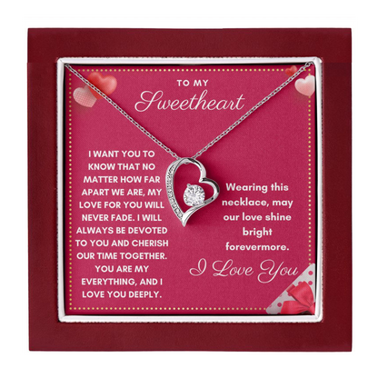 JGF Jewelry Gifts for Family Gift For Long Distance Wife