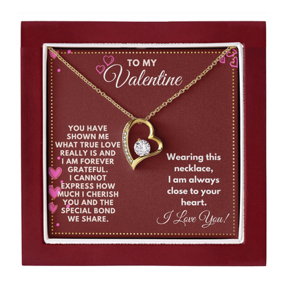 JGF Jewelry Gifts for Family Will You Be My Valentine Card For My Soulmate