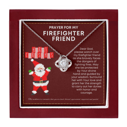 JGF Jewelry Gifts for Family Prayer for My Firefighter Friend