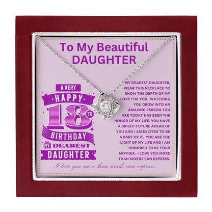 JGF Jewelry Gifts for Family Happy 18th Birthday Card For Daughter From Dad