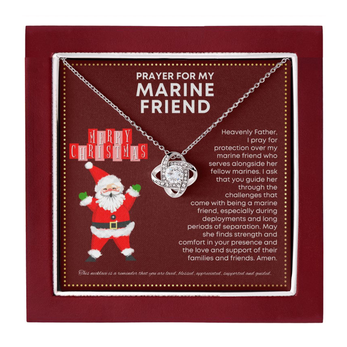 JGF Jewelry Gifts for Family Gift For My Marine Friend