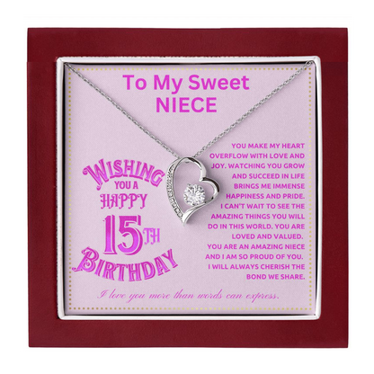 JGF Jewelry Gifts for Family Birthday Gifts for Niece From Aunt And Uncle