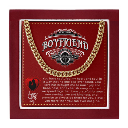 JGF Jewelry Gifts for Family Happy Valentines Day Card for Boyfriend