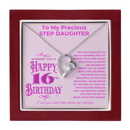 JGF Jewelry Gifts for Family Sterling Silver Sweet 16 Birthday Jewelry Gifts for Girls