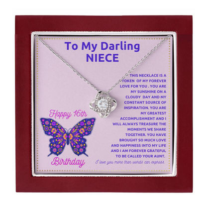 JGF Jewelry Gifts for Family Birthday Gifts for Niece Teenager From Aunt And Uncle