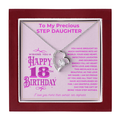JGF Jewelry Gifts for Family Birthday 18 Year Old Girl Step Daughter