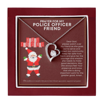 JGF Jewelry Gifts for Family Police Officer Friend Gifts for Her Women