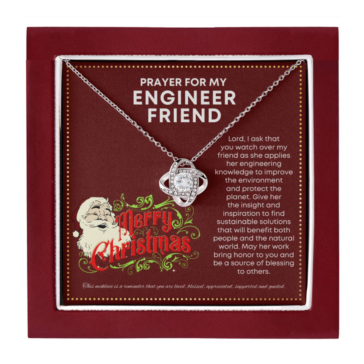 JGF Jewelry Gifts for Family Gift For Engineer Friend BFF Gifts For Adult Women Female Coworker