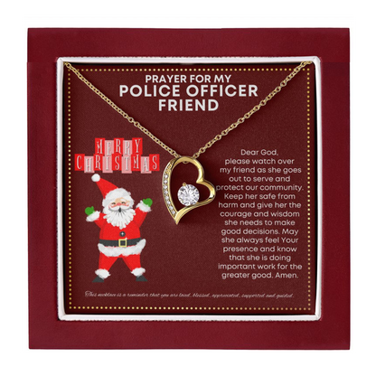 JGF Jewelry Gifts for Family Police Officer Friend Gifts for Her Women