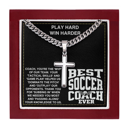 JGF Jewelry Gifts for Family Soccer Coach Thank You Gift