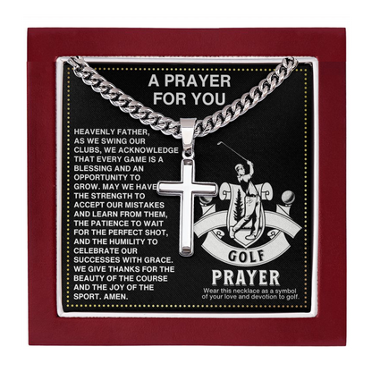JGF Jewelry Gifts for Family Golf Prayer